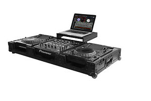 Odyssey Universal CD/Digital Media Player DJ Coffin with Wheels - FFXGSL12CDJWBL