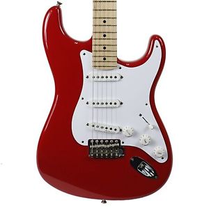 2011 FENDER ERIC CLAPTON SIGNATURE STRATOCASTER ELECTRIC GUITAR IN TORINO RED