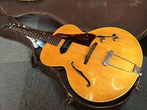 Free Shipping Vintage Gibson ES-125T Natural 1958 Electric Guitar