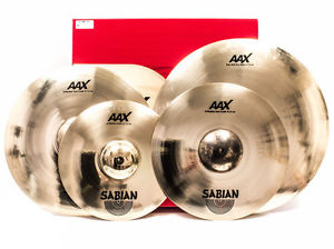 Sabian AAX X-Plosion Fast Cymbal Set - FREE 18" FAST CRASH!