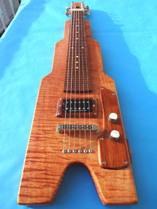 Tiger Maple Lap Steel Guitar (Hand Crafted!)