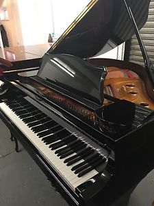 Black High Gloss Baby Grand Piano