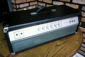Vintage 1970 Ampeg V4 All Tube Amp Head NMV Guitar Bass Serviced & Killer Glass