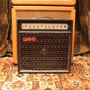 Vintage 1970s WEM (Watkins) Dominator MK1 MKI Bass 15" Amplifier Celestion G15M
