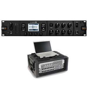 Line 6 POD HD Pro X Multi-Effects Processor With SKB Studio Flyer 4U Rack