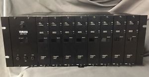 Vintage Yamaha TX816 eight DX7 synths in one rack recent service DX7 TF1