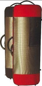 BAM 5141S Stylus Oblong Bordeaux/Silver Viola Case, 16 3/8 NEW MODEL!