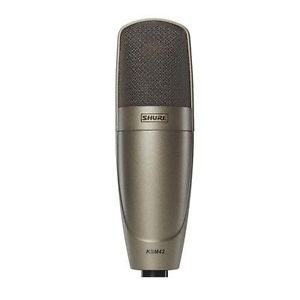 Shure KSM42 Large Dual-Diaphragm, Side-Address Condenser Vocal Microphone