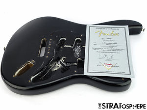 Fender USA Custom Shop '57 NOS Stratocaster BODY Vintage Nitro, Active Black
