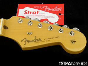 Fender USA Custom Shop '57 NOS Strat NECK+TUNERS Vintage Maple Soft "V"