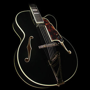 D'Angelico EXL-1 Archtop Hollow Body Electric Guitar Black