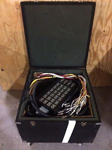 Horizon Concert Series 24x4 100ft snake & 14ft Snake W/Case On Wheels!