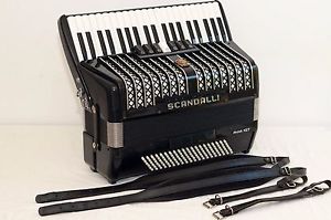 SCANDALLI 120 BASS ACCORDION/M137/EXCELLENT/DHL/PRICE DISCOUNT UNTILL 09.12.2016