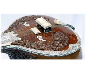 SITAR TEAKWOOD RAVISHANKHAR STYLE DOUBLE TUMBA WITH FIBREGLASS CASE GSM001