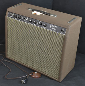 Vintage 1963 Fender Deluxe Amp Brown face EXC !!!