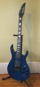 1992 Carvin Electric Guitar Dc400C Koa Bookmatched Top Scarce!