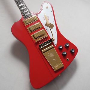 Free Shipping Used Gibson Custom Shop Special Run 1965 Firebird VII (Ember Red)