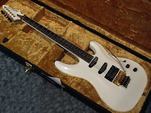 Used ARIA Pro II RS-Custom Pearl White '15 w/ Original Floyd Rose Trem Guitar