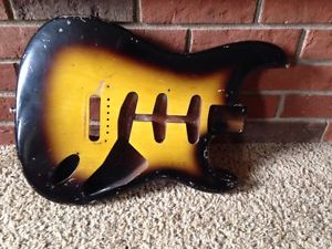 Fender Custom Shop 1956 56 Relic brownie Burst Stratocaster Body