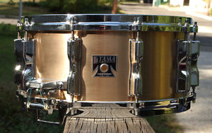 1982 TAMA BELL BRASS 6.5x14 Snare Drum Original Gorgeous & Amazing Condition!