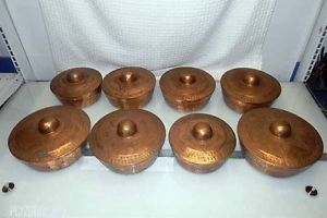 Balinese Gamelan Reyong Instrument w/ 8 Brass Pots