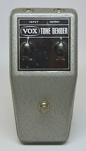 Vintage VOX Tone Bender Pedal Original 1960's Barely Used w/ SFT 363E & SFT 337
