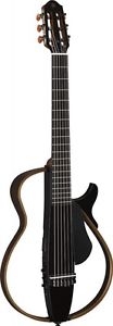 Yamaha SLG200N TBL Black Nylon String Specification Translucent Silent Guitar