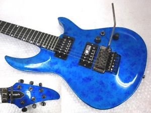 Used! ESP Japan -Edwards- Horizon Ⅲ Guitar E-HR-135Ⅲ Planet Blue 24f Duncan