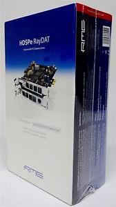 RME HDSPe RayDAT 72 Channel 192 Khz PCI Express Series Card NEW!