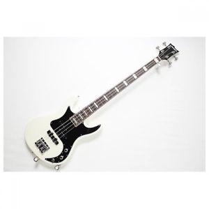 Edwards E-AK-125 PJ Type White Ash Body Used Electric Bass Guitar Deal Japan F/S