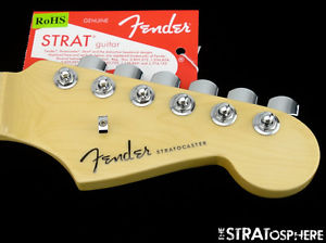 Fender American ELITE Stratocaster Strat NECK & LOCKING TUNERS USA Maple 2016