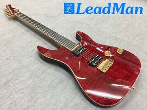 Psychedelic Guitars TG Custom 24F/2H 5A QM FREESHIPPING from JAPAN
