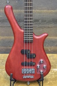 Warwick RockBass Fortress 4 Active P/J Burgundy Red Electric Bass #RBE533861-14