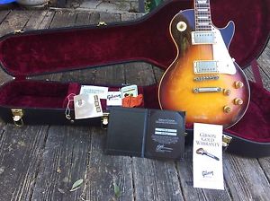 2011 Gibson Les Paul LP58 R8 1958 Reissue Faded Tobacco VOS