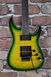 Brand New Schecter Hellraiser C-1 FR Passive Electric Guitar Dragonburst