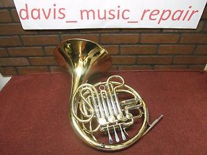 F.E. Olds & Son Double French Horn - Nice looking - Fullerton CALIF. (stock#500)