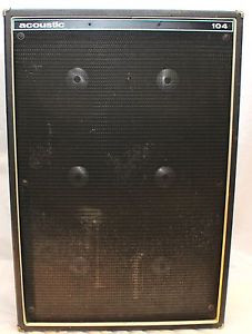 Vintage Acoustic 104 Guitar Speaker Amplifier 6X10 Cabinet Amp