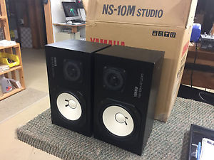 YAMAHA NS-10M Matching Pair Studio Monitors, great condition, Original Box