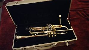 1964 Olds Mendez Trumpet -Refurbished - Silver w/24k Gold Trim