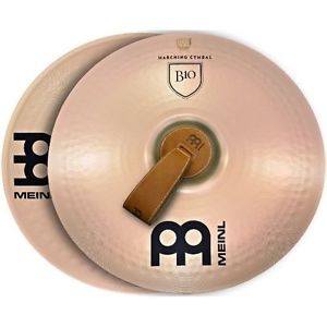 Meinl Cymbals MA-B10-16M - Coppia di piatti da banda, medi in bronzo, 40,6 cm ,