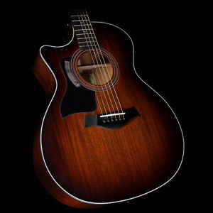 Taylor 324ce Left-Handed Mahogany Top Grand Auditorium Acoustic/Electric Guitar