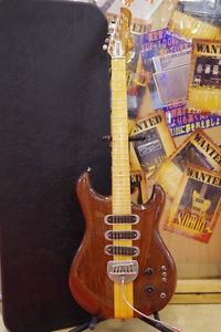 GRECO GoII Brown w/hard case Free shipping Guiter Bass From JAPAN #F200