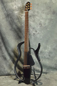 YAMAHA Silent Guitar SLG110S Black Electric Acoustic Guitar Japan