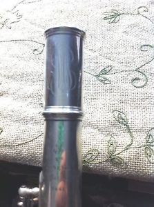 Vintage Bonneville French Flute w/ MONOGRAMMED INITIALS SUPERB CONDITION