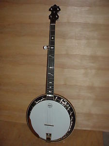 Bishline Cimarron 5 string Banjo, EXC , Case, Shipped!