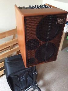 Acus AD Acoustic Amp, carry bag and mini tripod stand