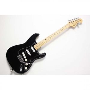 Used! Fender Japan Stratocaster ST72EX-66US Black Large Head Made in Japan