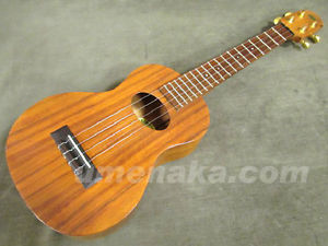 J.K.Makainai KTC4 VG condition  w/Hard Case Ukulele EMS Shipping  Tracking