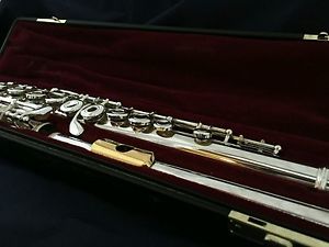 Yamaha Allegro 471H/sterling silver head body & foot/open hole/offset G/low B