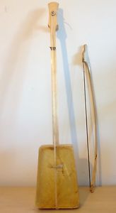 Very rare Siberian One-Stringed Fiddle "Suuk Huur"